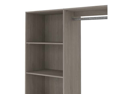 Kit dressing Karisma imitation chêne H. 200 x L. 180 x P. 40 cm