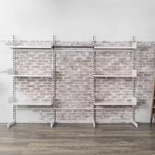 Mobilier de rangement autoportant sans fixation en métal robuste