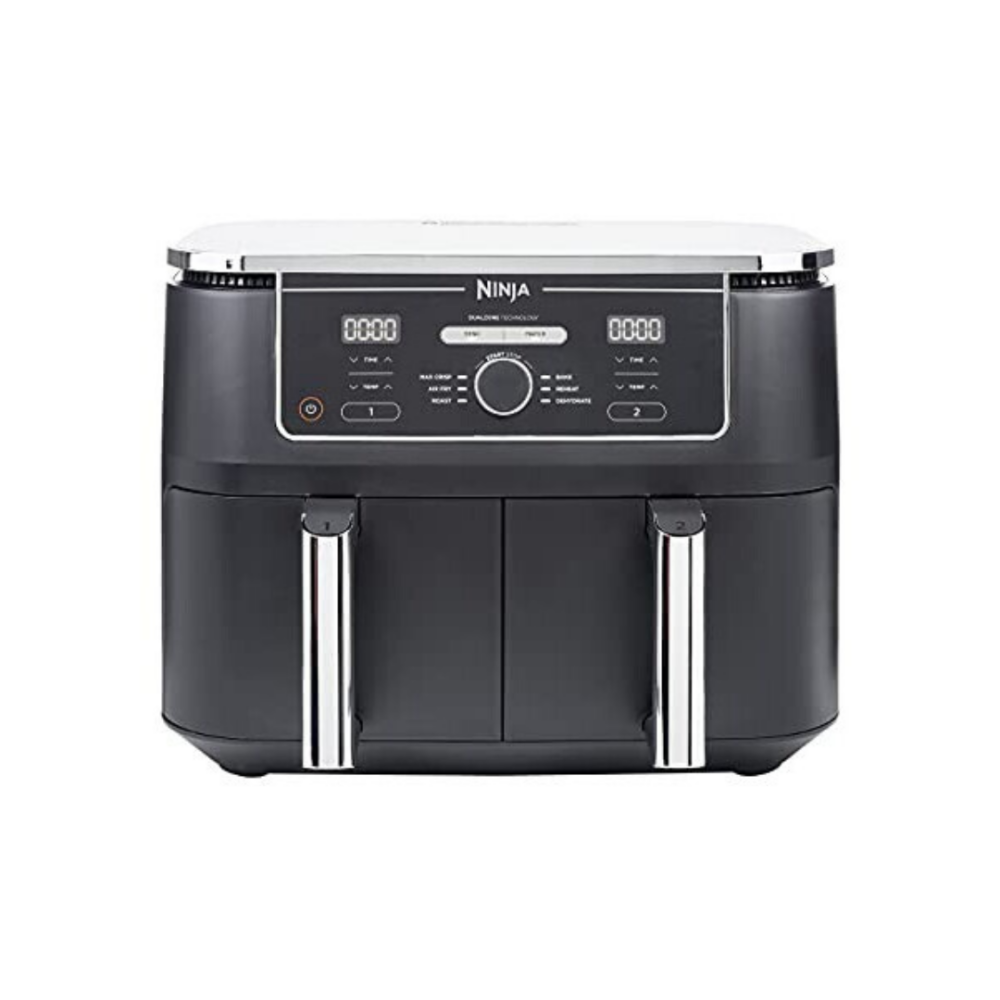 QA Ninja AF400EU friteuse Double 9,5 L Autonome 2470 W Friteuse d'air chaud Noir